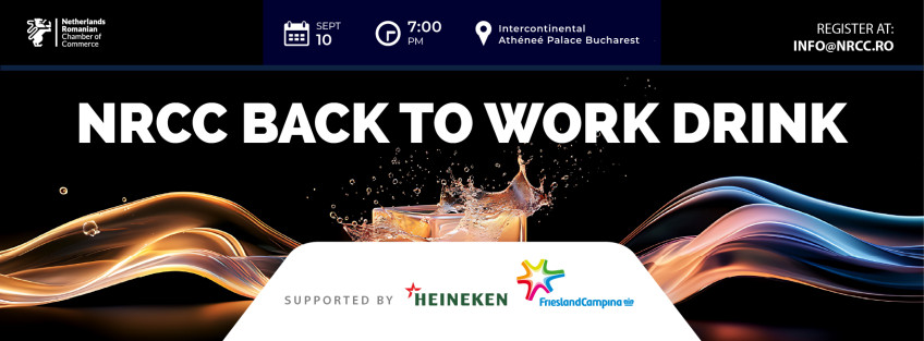 NRCC BACK TO WORK DRINK IN BUCHAREST, SEPTEMBER 2025